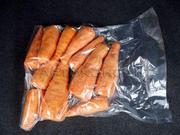 Морковь очищенная в вакуумной упаковке 26, 0р